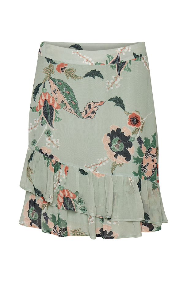 Part Two Skirt Artwork Light Green – Shop Artwork Light Green Skirt ...