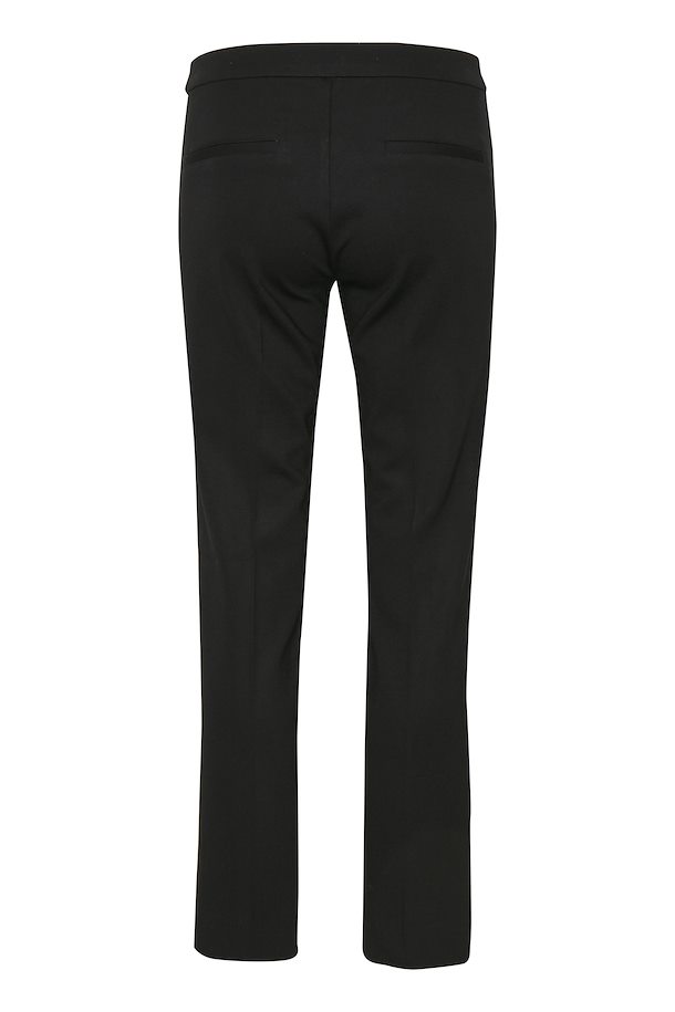 black pants with two white stripes