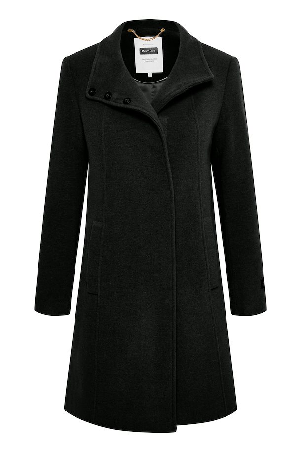 Part Two Coat Black – Shop Black Coat from size 32-46