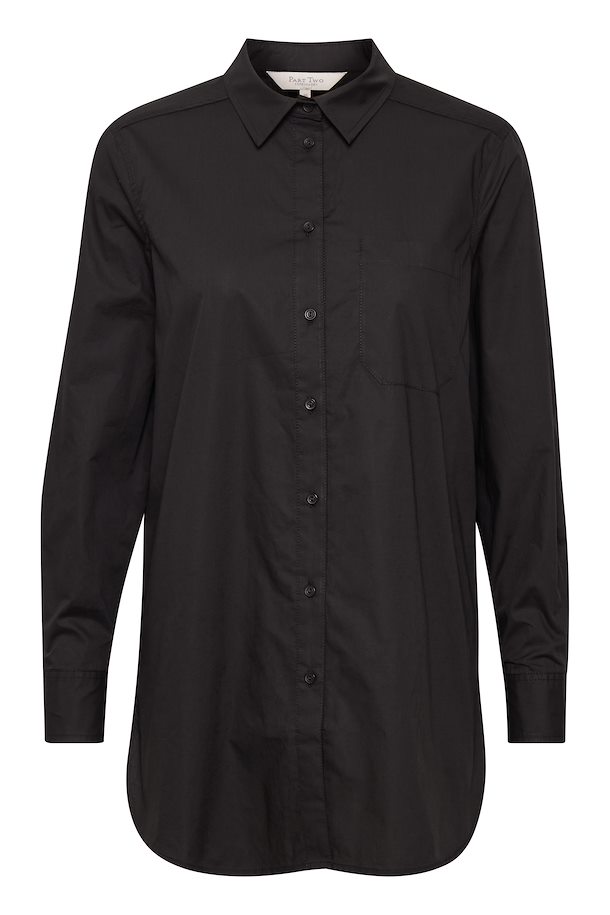 Part Two Long sleeved shirt Black – Shop Black Long sleeved shirt from ...