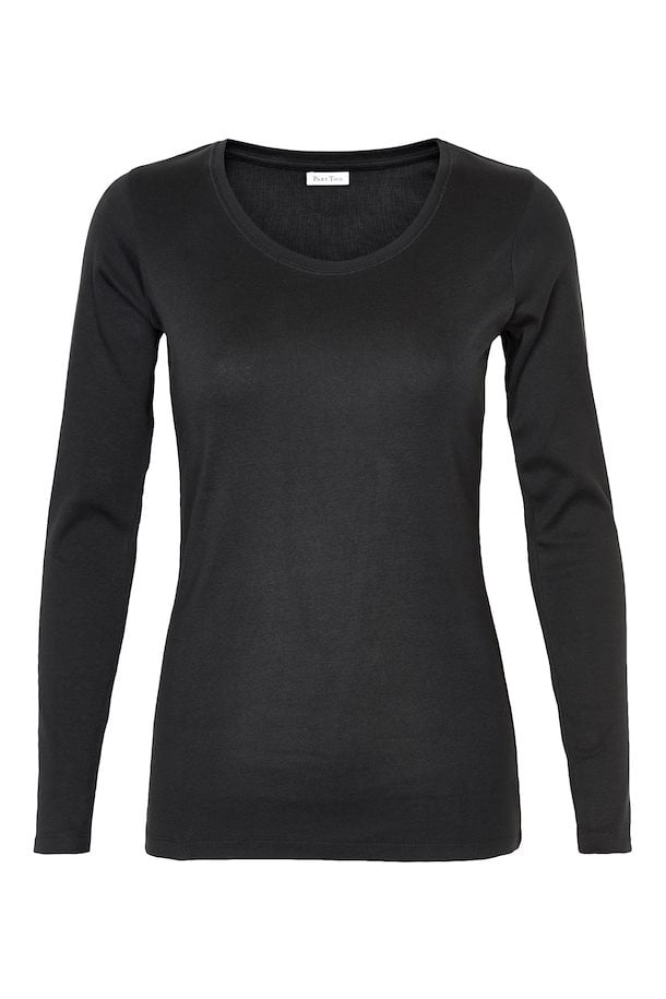 Part Two Long sleeved t-shirt Black – Shop Black Long sleeved t-shirt ...