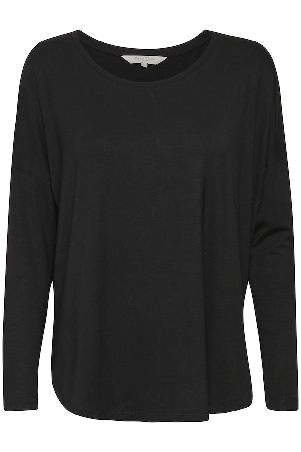 Part Two Long sleeved t-shirt Black – Shop Black Long sleeved t-shirt ...