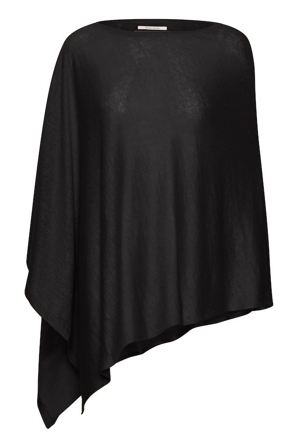 Part Two Poncho Black – Shop Black Poncho from size ONE here