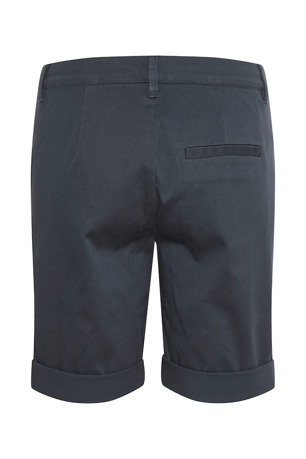 navy blue tailored shorts