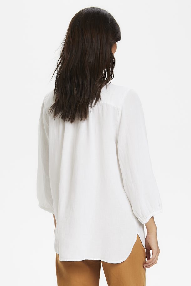 white long tshirt for women