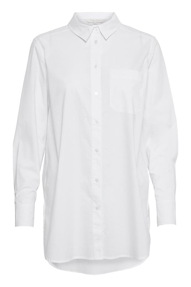 Part Two Long Sleeved Shirt Bright White Shop Bright White Long part-two-long-sleeved-shirt-bright-white-shop-bright-white-long