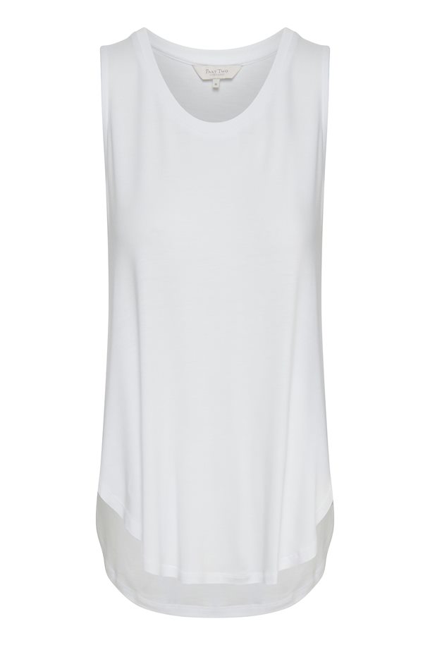 Part Two Sleeveless top Bright White – Shop Bright White Sleeveless top ...