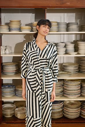 Allie geometric patterns flowy dress, Part Two, Dresses for Women, Cocktail, Maxi, Black & More