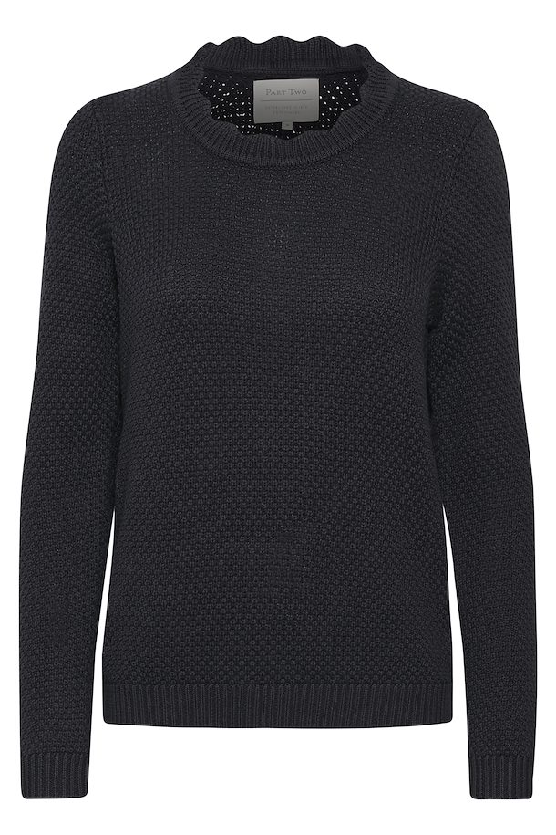Part Two Knitted pullover Dark Navy – Shop Dark Navy Knitted pullover ...