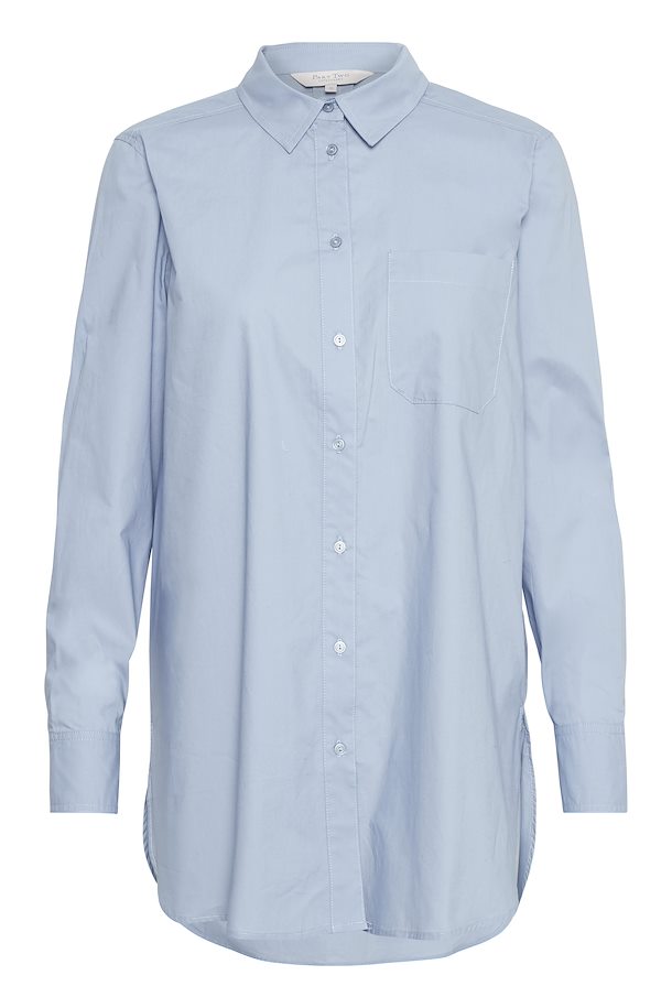 Part Two Long sleeved shirt Dusty Blue – Shop Dusty Blue Long sleeved ...