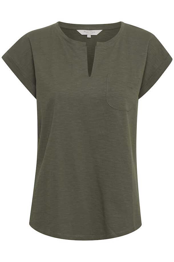Part Two Short sleeved t-shirt Dusty Olive – Shop Dusty Olive Short ...