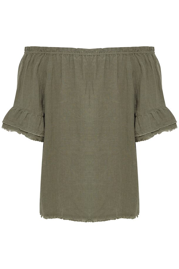 Part Two Top Dusty Olive – Shop Dusty Olive Top from size 32-46 here