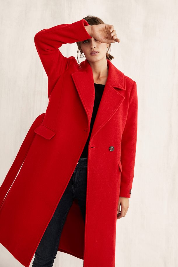 Part Two Coat Fiery Red – Shop Fiery Red Coat from size 32-46 here