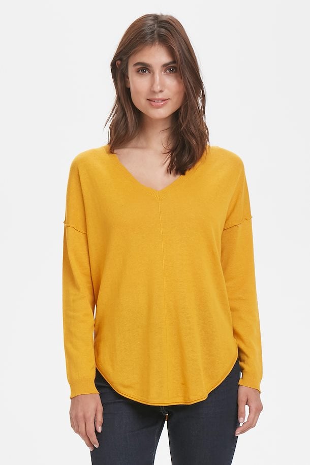 Part Two Knit pullover Golden Yellow – Shop Golden Yellow Knit pullover ...