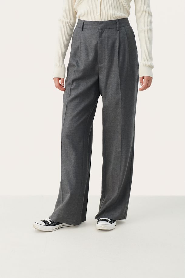Part Two AlmaPW Trousers Gray Flannel Melange – Shop Gray Flannel Melange  AlmaPW Trousers from size 32