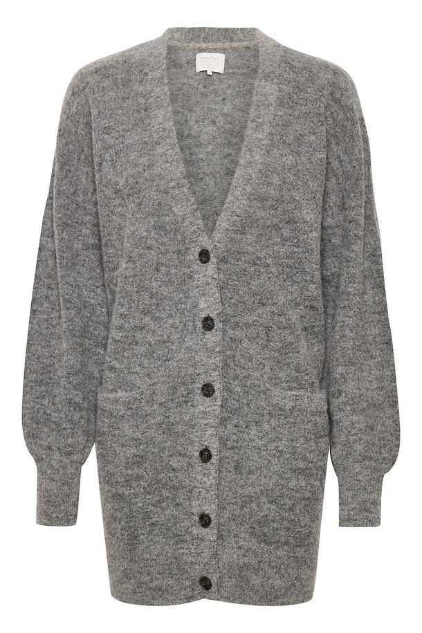 cdg cardigan grey