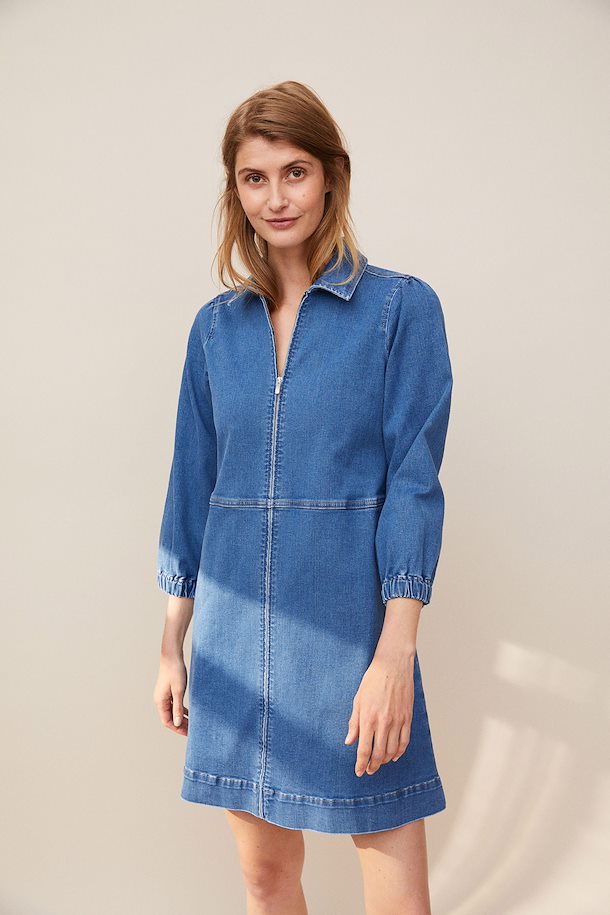 Part Two EyvorPW Dress Light Blue Denim – Shop Light Blue Denim EyvorPW ...