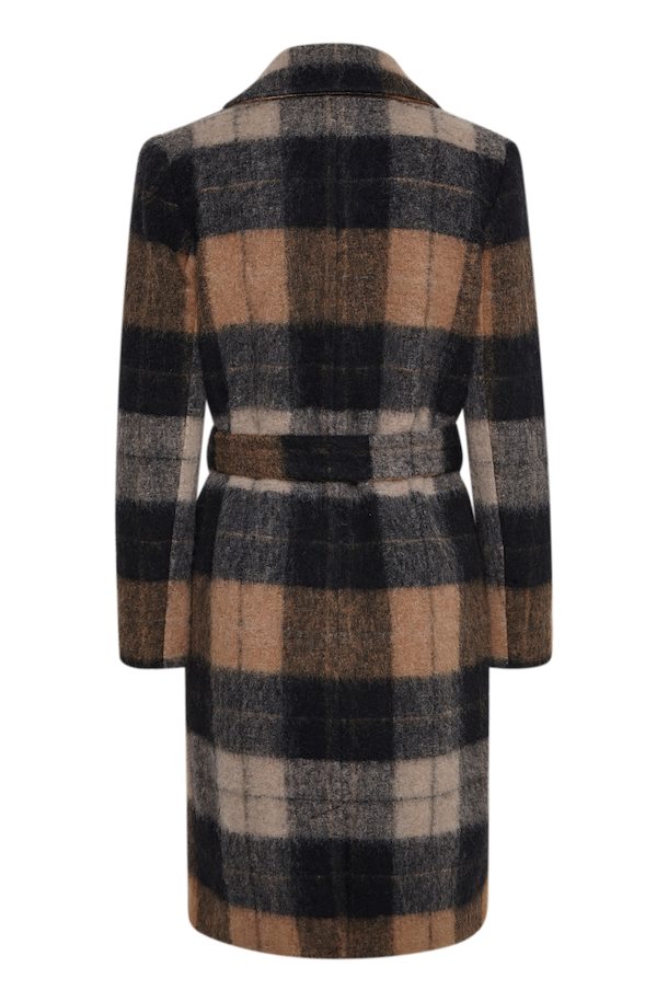 Part Two Coat MA19 Big Check Brown – Shop MA19 Big Check Brown Coat ...