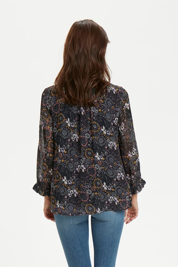 Part Two ToscaPW Blouse Meadow Print Dark Blue – Shop Meadow Print Dark ...