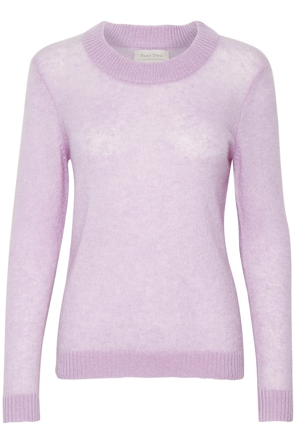 Part Two Knit pullover Pastel Lilac – Shop Pastel Lilac Knit pullover ...