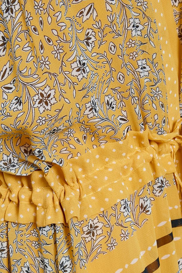 Part Two Dress Scarf Print Yellow – Shop Scarf Print Yellow Dress from ...