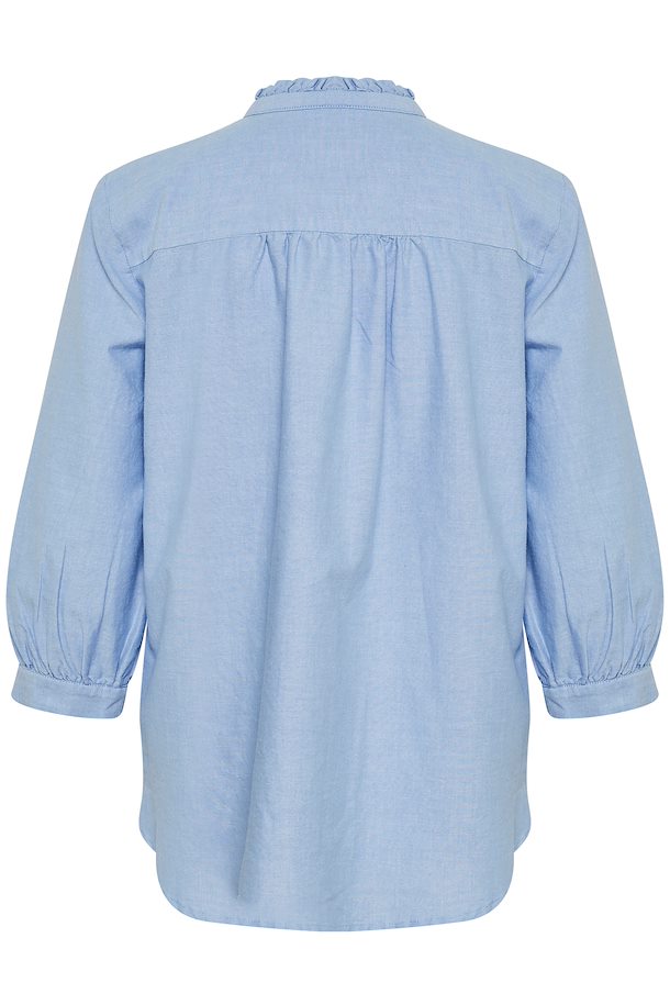 blue long sleeved tshirt