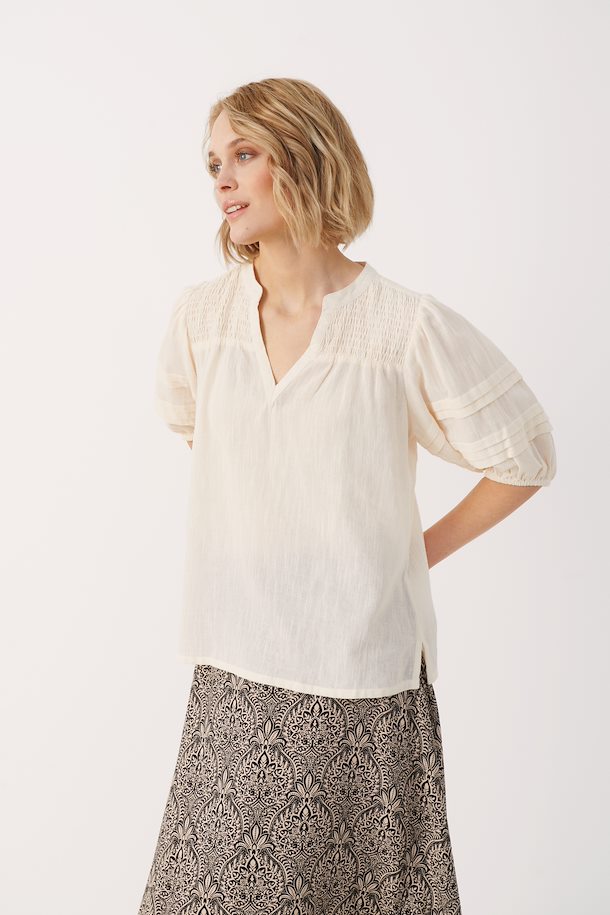 Part Two OanaPW Blouse Whitecap Gray – Shop Whitecap Gray OanaPW Blouse ...